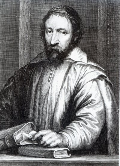 Nicolas Claude Fabri de Peiresc, engraved by Martin van den Enden by Anthony van Dyck